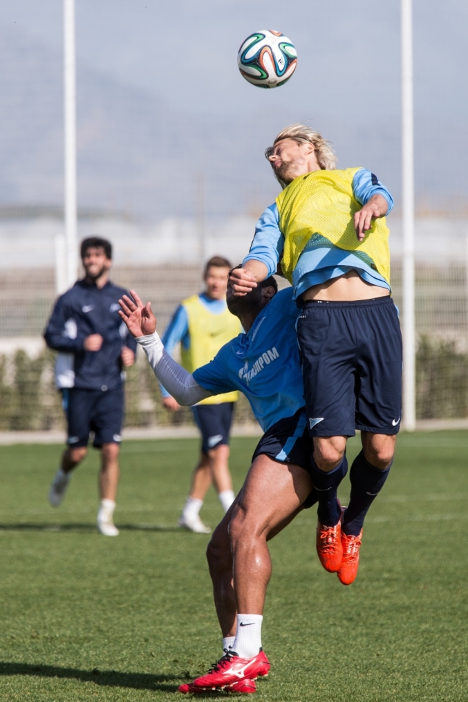 Сборы в Турции: 26 января, утренняя тренировка