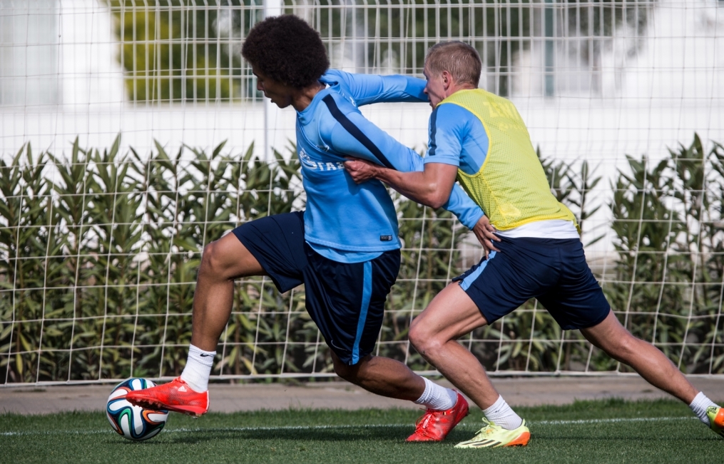 Сборы в Турции: 26 января, утренняя тренировка