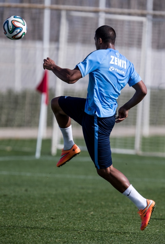 Сборы в Турции: 26 января, утренняя тренировка