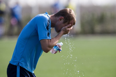 Сборы в Турции: 26 января, утренняя тренировка