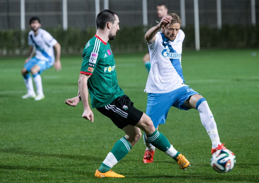 Сборы в Турции: 27 января, матч  «Легия»—«Зенит»