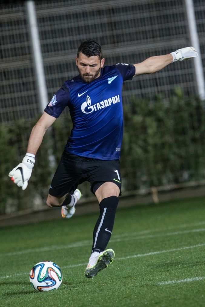 Сборы в Турции: 27 января, матч  «Легия»—«Зенит»