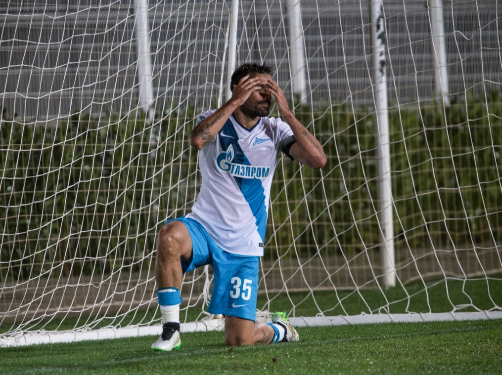 Сборы в Турции: 27 января, матч  «Легия»—«Зенит»