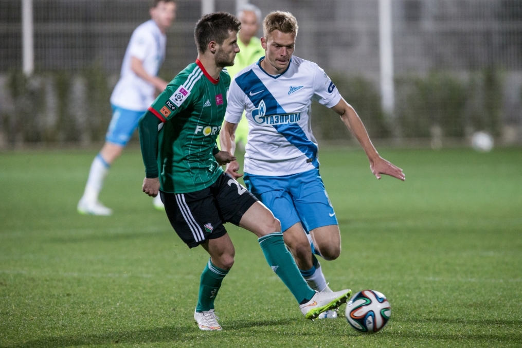 Сборы в Турции: 27 января, матч  «Легия»—«Зенит»