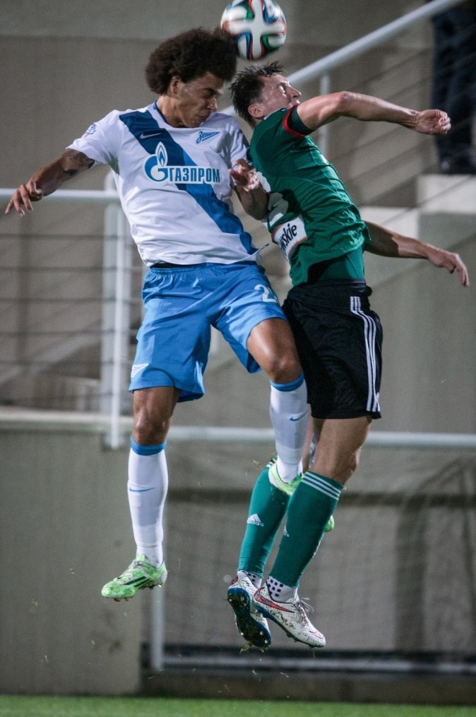 Сборы в Турции: 27 января, матч  «Легия»—«Зенит»