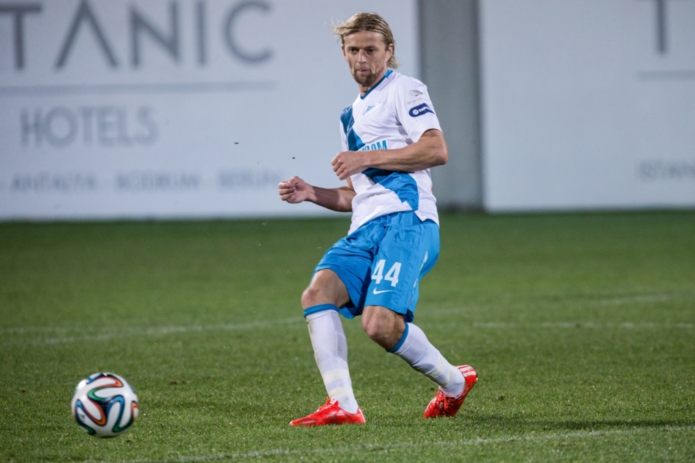 Сборы в Турции: 27 января, матч  «Легия»—«Зенит»