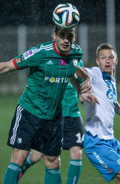 Сборы в Турции: 27 января, матч  «Легия»—«Зенит»