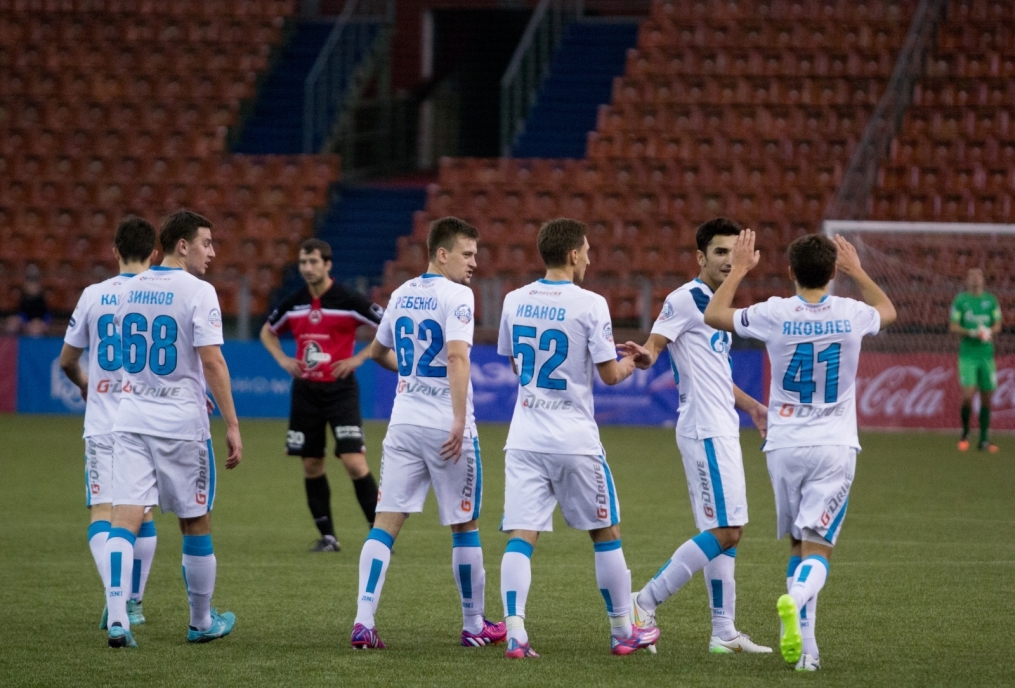 XVI турнир на призы Полномочного представителя Президента России в Северо-Западном федеральном округе.  2-й тур. Матч «Зенит»-2 — «Звезда»