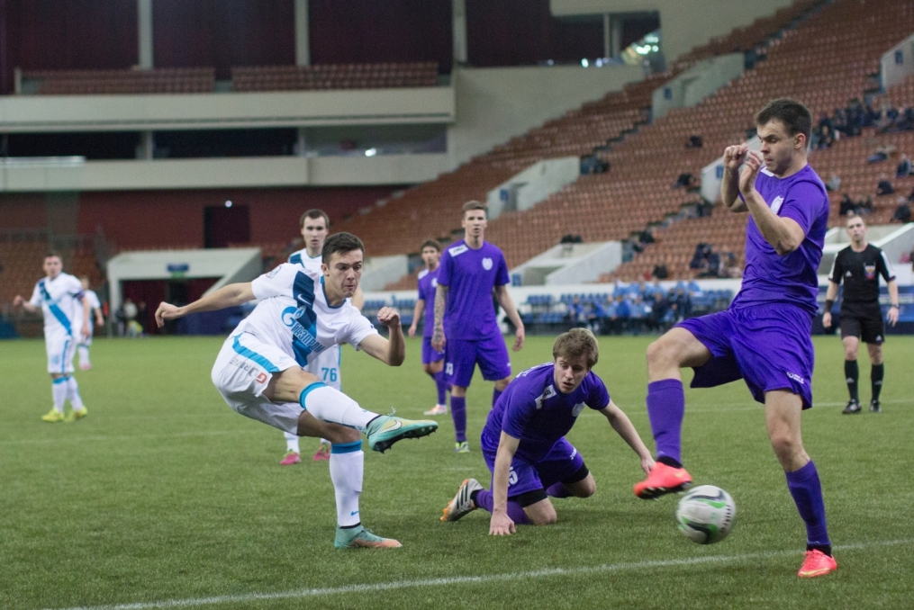 XVI турнир на призы Полномочного представителя Президента России в Северо-Западном федеральном округе.  2-й тур. Матч «Зенит»-2 — «Петербург»