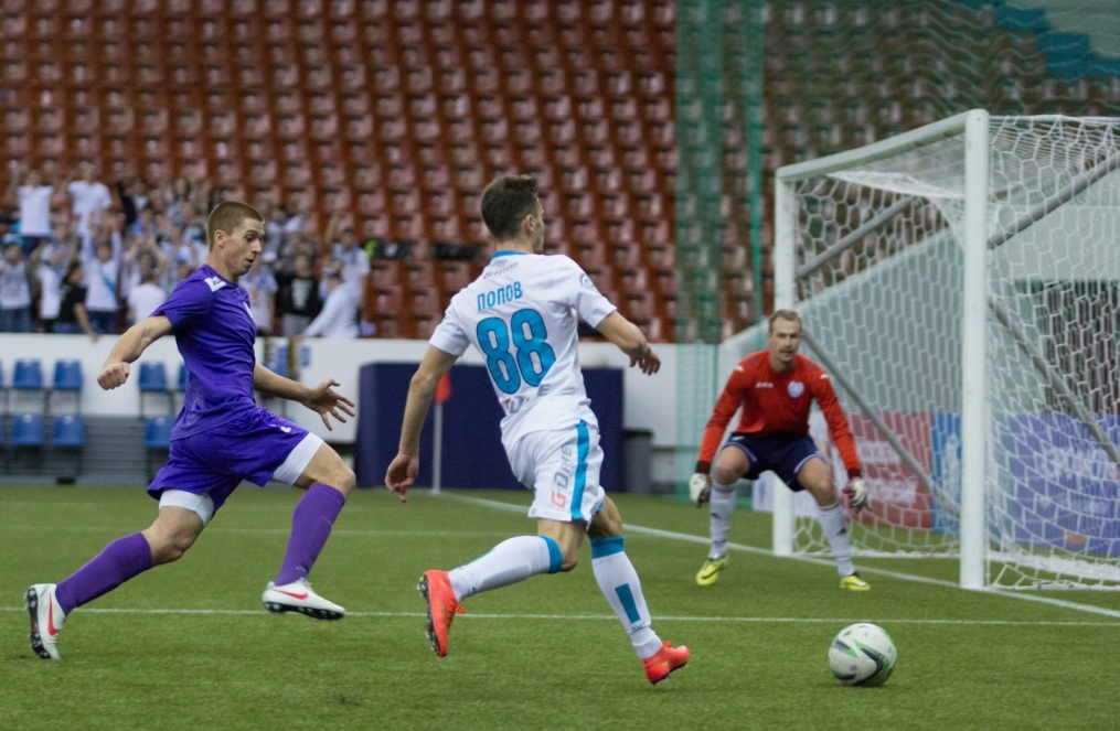 XVI турнир на призы Полномочного представителя Президента России в Северо-Западном федеральном округе.  2-й тур. Матч «Зенит»-2 — «Петербург»