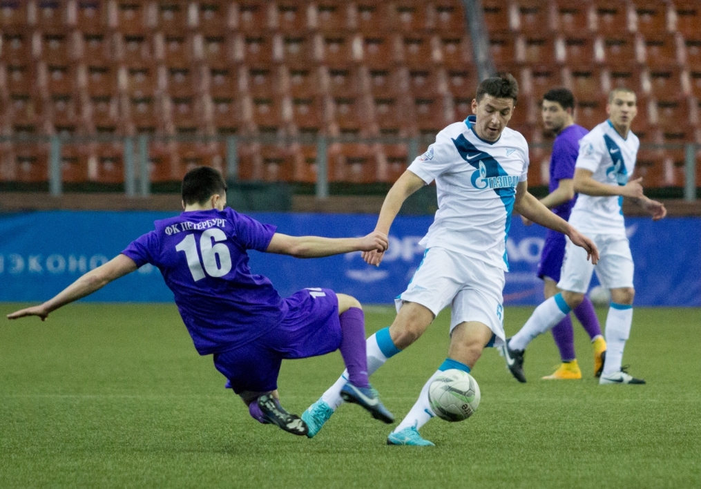 XVI турнир на призы Полномочного представителя Президента России в Северо-Западном федеральном округе.  2-й тур. Матч «Зенит»-2 — «Петербург»