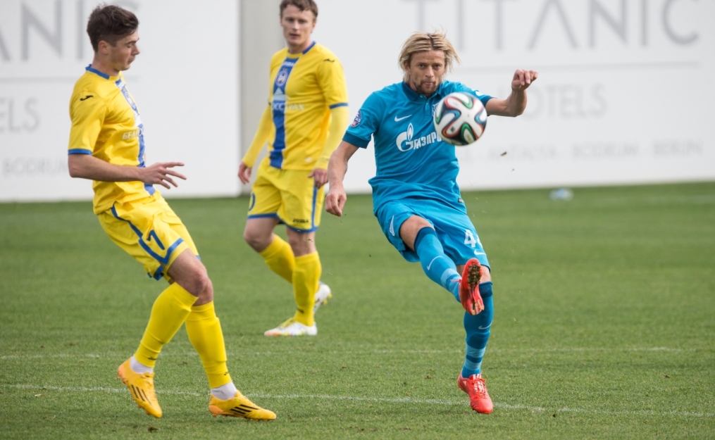 Сборы в Турции: 1 февраля, матч «БАТЭ» — «Зенит»