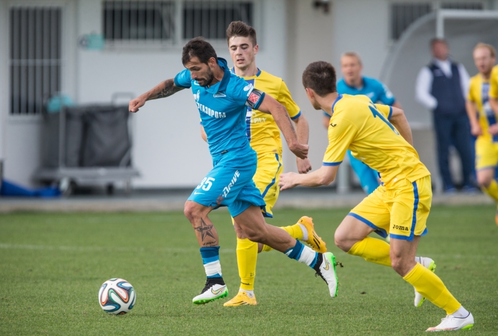 Сборы в Турции: 1 февраля, матч «БАТЭ» — «Зенит»