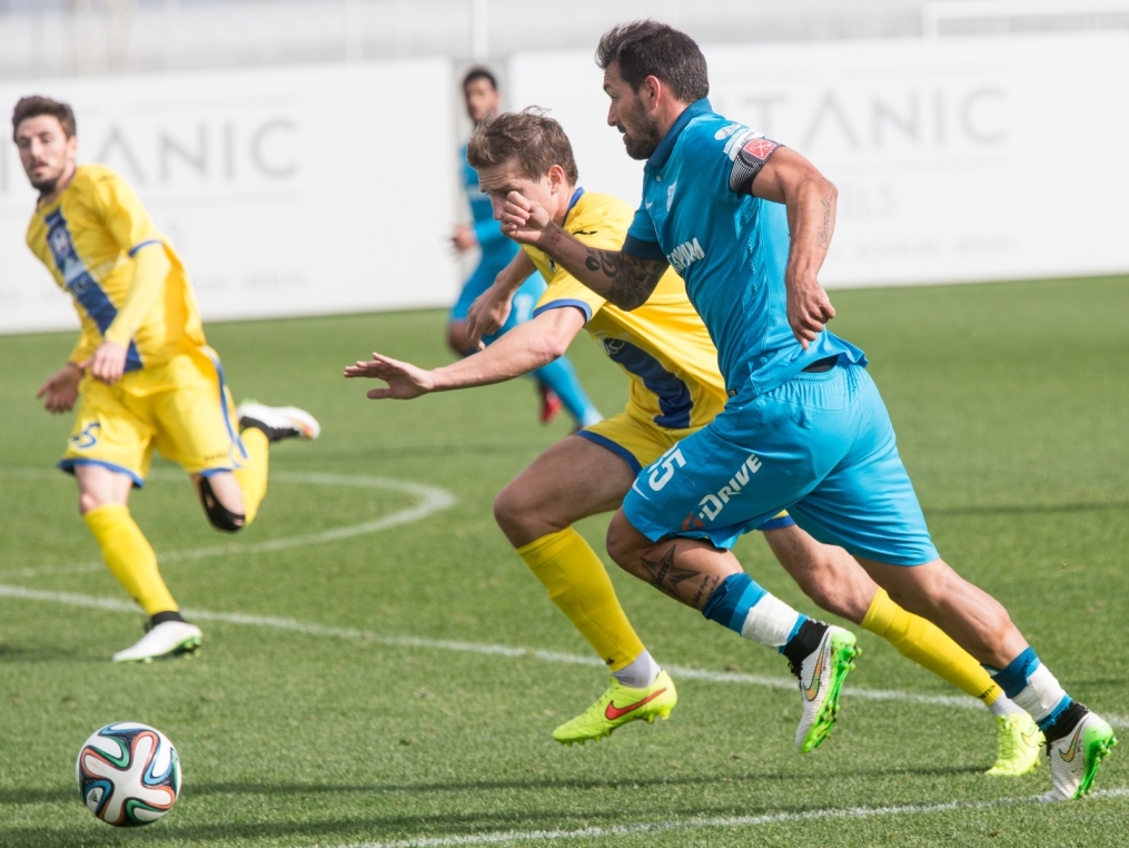 Сборы в Турции: 1 февраля, матч «БАТЭ» — «Зенит»