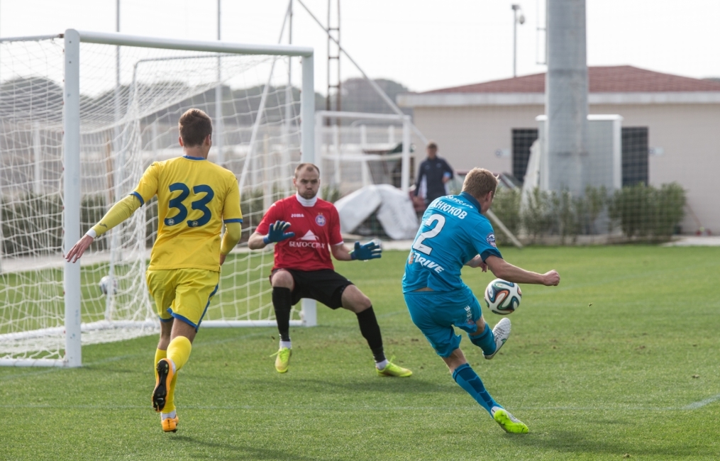 Сборы в Турции: 1 февраля, матч «БАТЭ» — «Зенит»