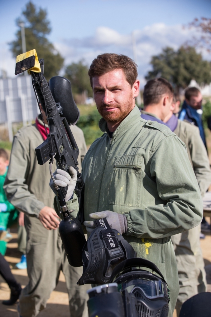 Сборы в Испании: командный турнир по пейнтболу