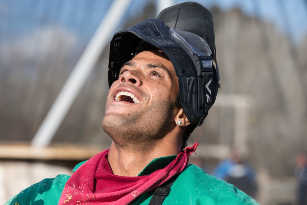 Сборы в Испании: командный турнир по пейнтболу