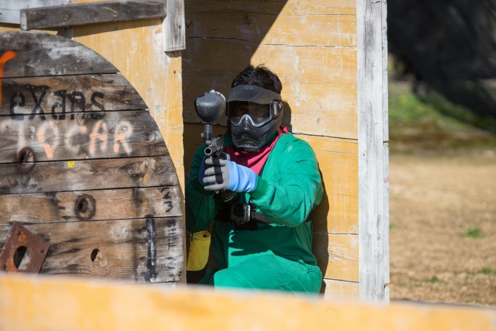 Сборы в Испании: командный турнир по пейнтболу