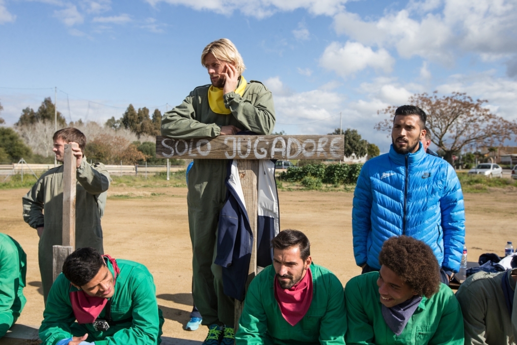 Сборы в Испании: командный турнир по пейнтболу