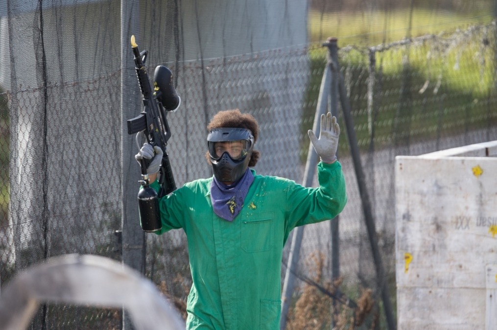 Сборы в Испании: командный турнир по пейнтболу