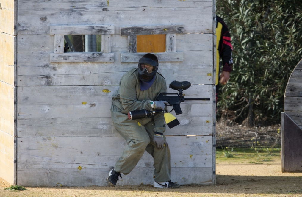 Сборы в Испании: командный турнир по пейнтболу