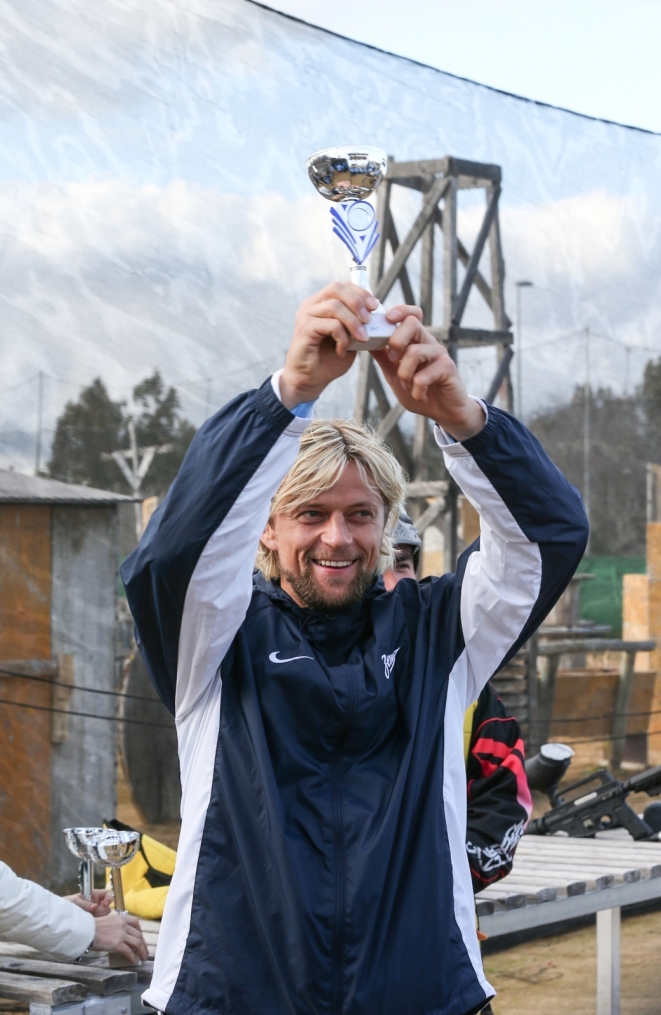 Сборы в Испании: командный турнир по пейнтболу