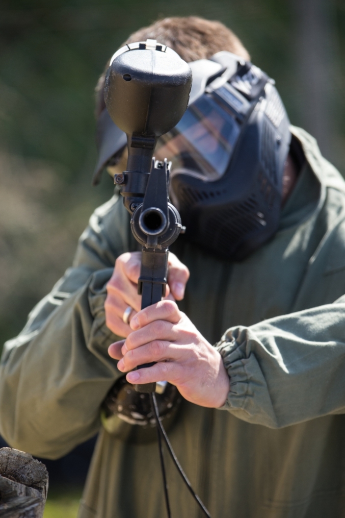 Сборы в Испании: командный турнир по пейнтболу