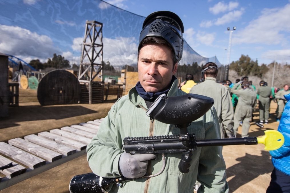 Сборы в Испании: командный турнир по пейнтболу