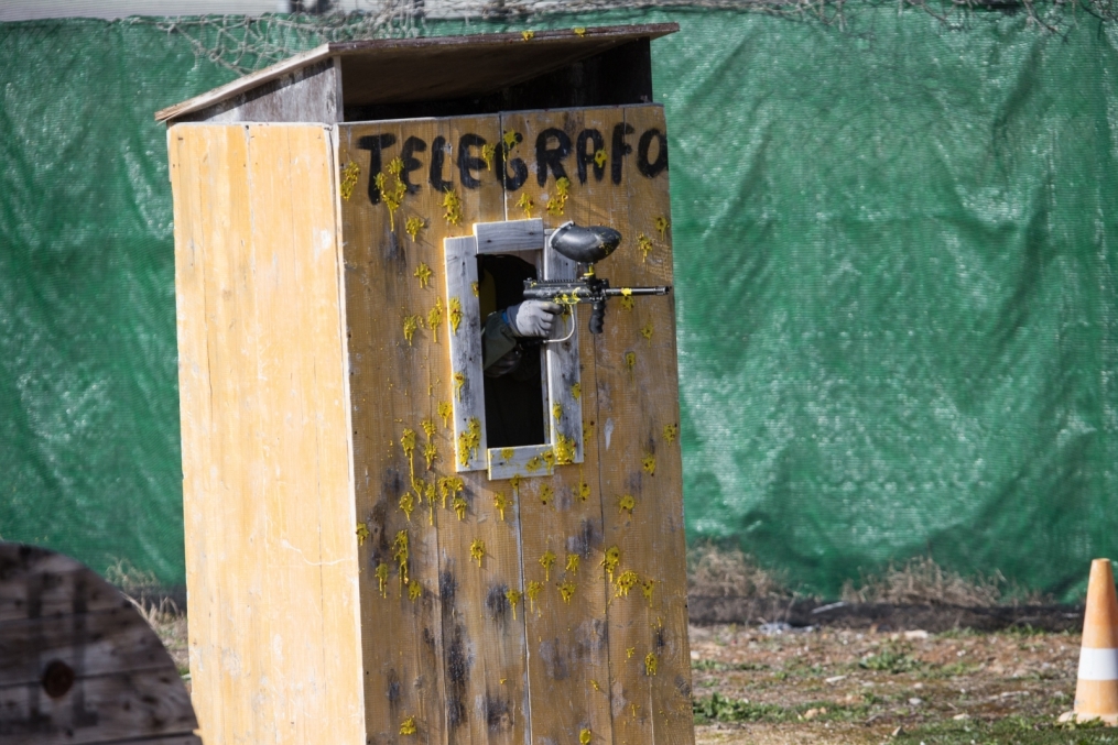 Сборы в Испании: командный турнир по пейнтболу