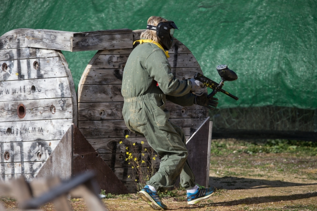 Сборы в Испании: командный турнир по пейнтболу