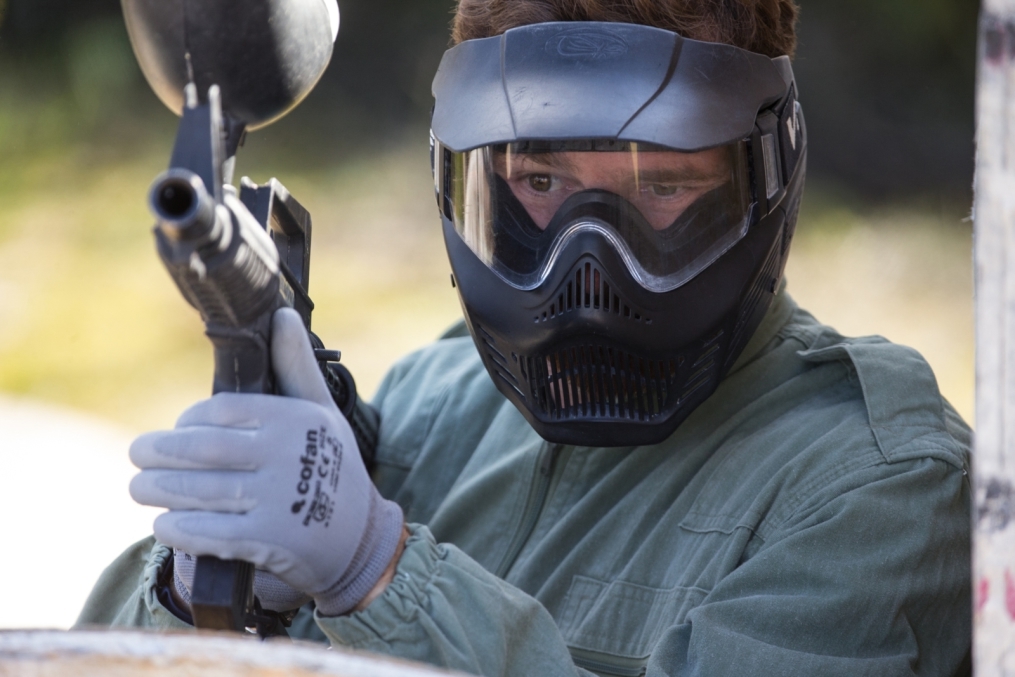 Сборы в Испании: командный турнир по пейнтболу