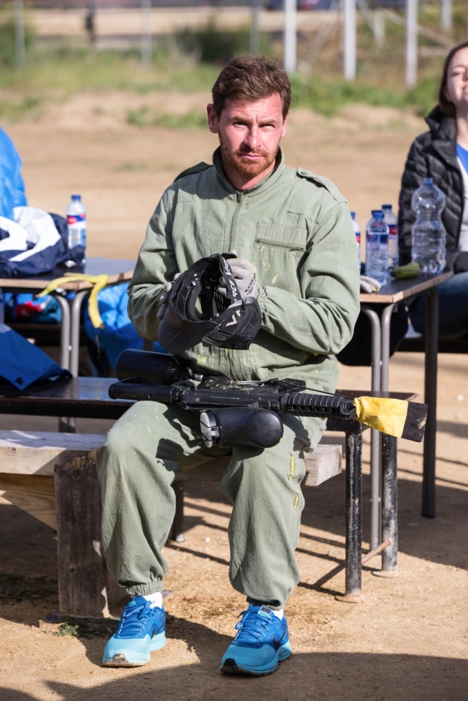 Сборы в Испании: командный турнир по пейнтболу