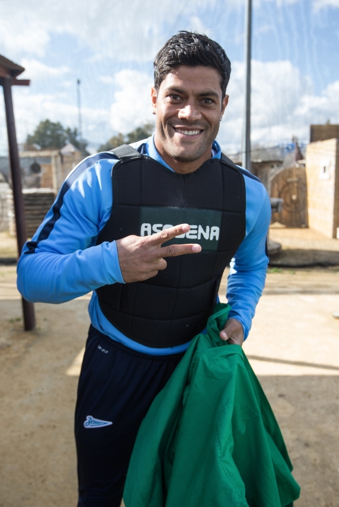 Сборы в Испании: командный турнир по пейнтболу