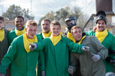 Сборы в Испании: командный турнир по пейнтболу