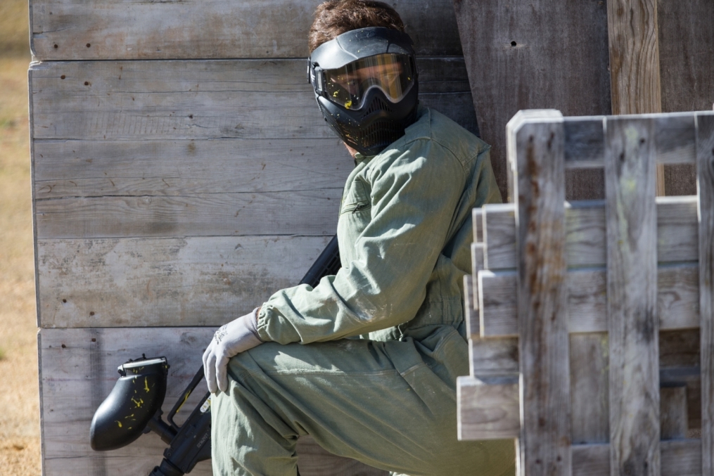 Сборы в Испании: командный турнир по пейнтболу