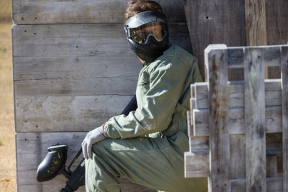 Сборы в Испании: командный турнир по пейнтболу