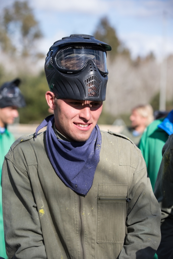 Сборы в Испании: командный турнир по пейнтболу