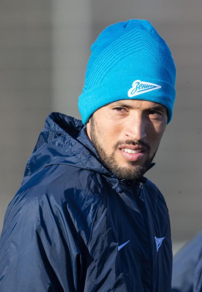 Тренировка перед матчем,  «ПСВ» — «Зенит»