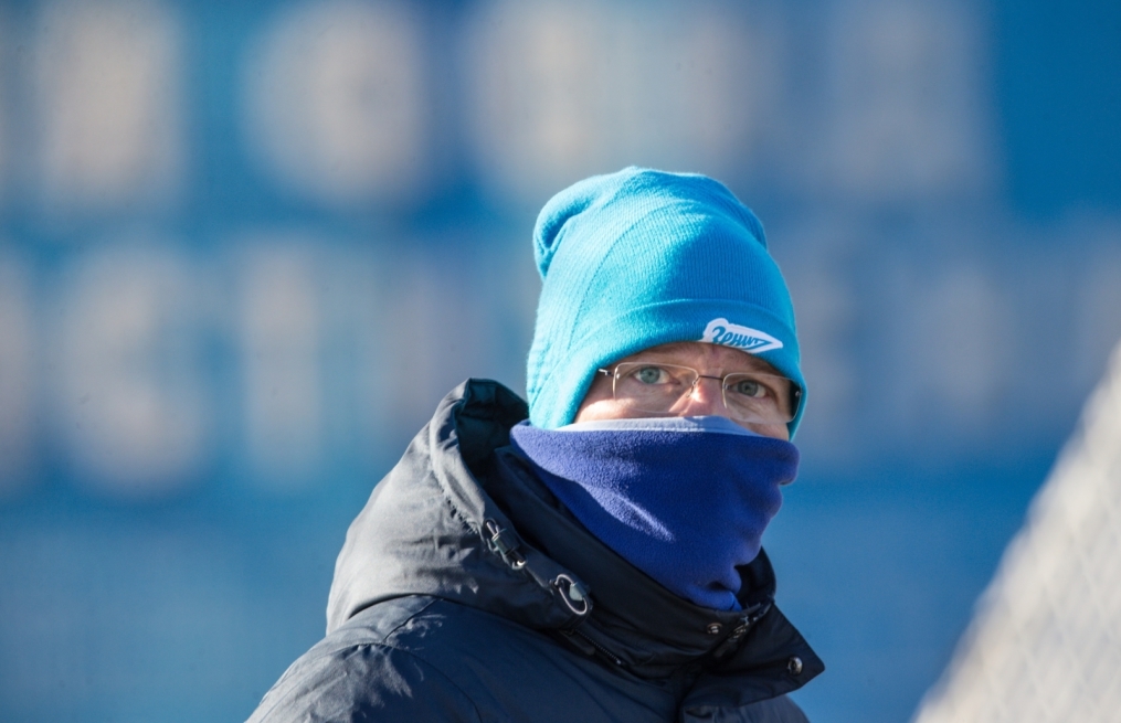 Тренировка перед матчем,  «ПСВ» — «Зенит»