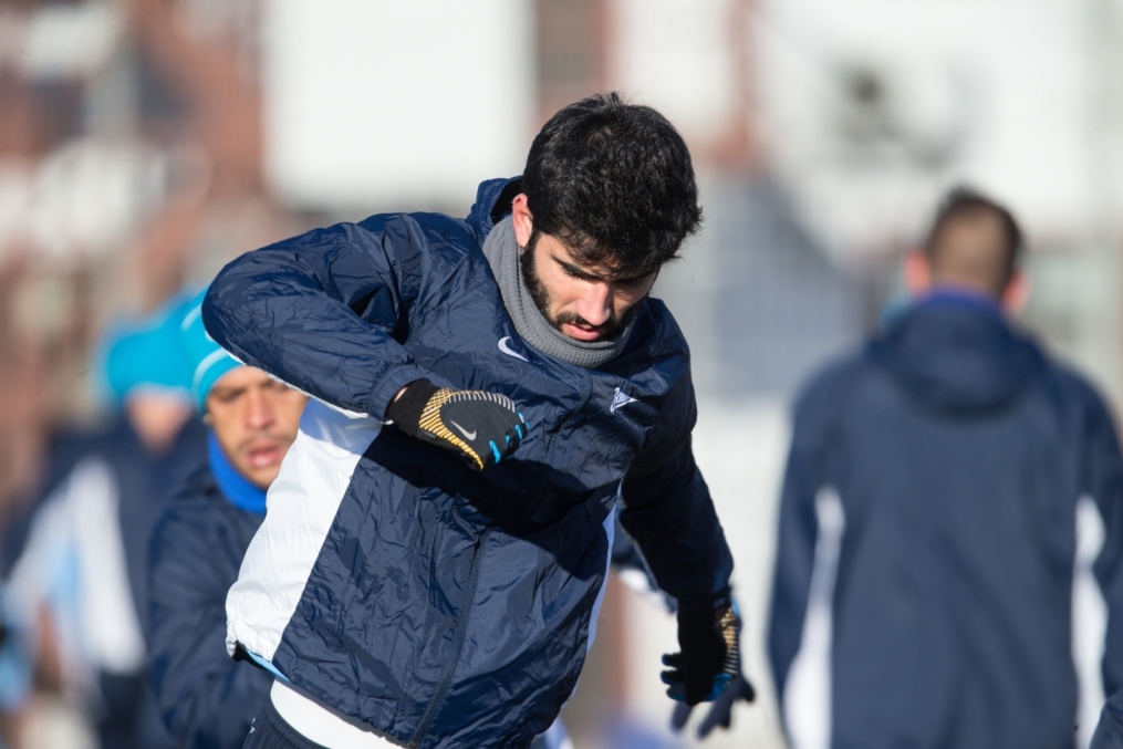 Тренировка перед матчем,  «ПСВ» — «Зенит»