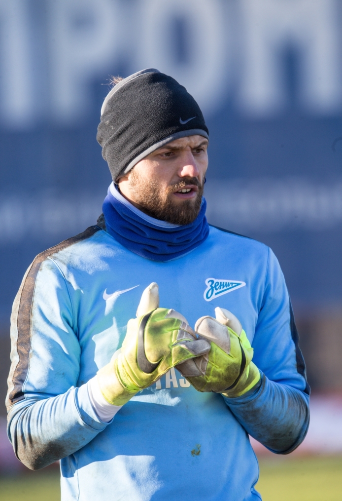 Тренировка перед матчем,  «ПСВ» — «Зенит»