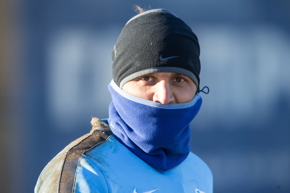 Тренировка перед матчем,  «ПСВ» — «Зенит»