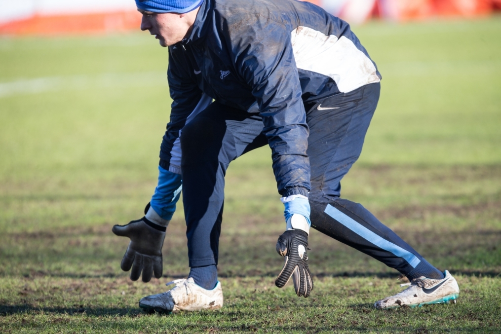 Тренировка перед матчем,  «ПСВ» — «Зенит»