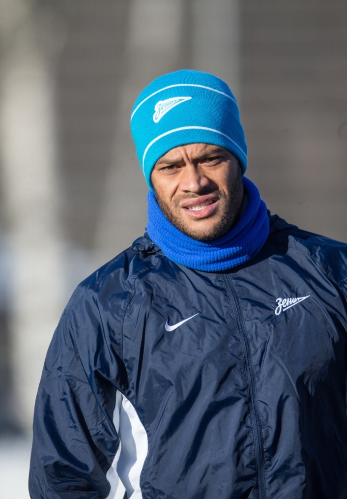 Тренировка перед матчем,  «ПСВ» — «Зенит»