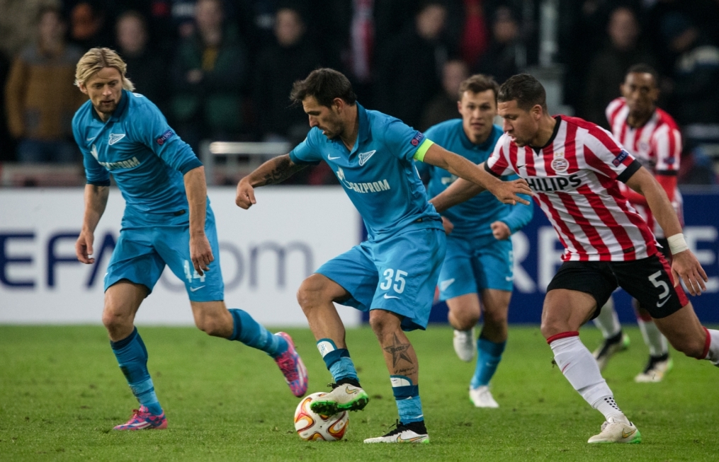 Лига Европы УЕФА, ПСВ — «Зенит»