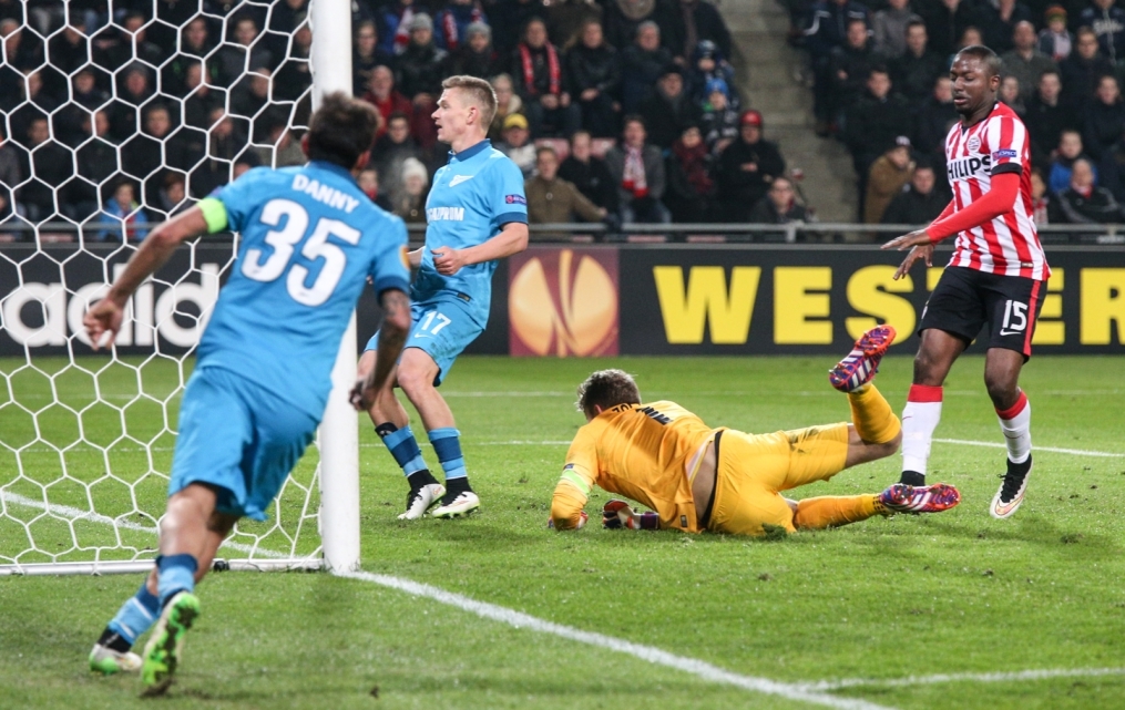 Лига Европы УЕФА, ПСВ — «Зенит»