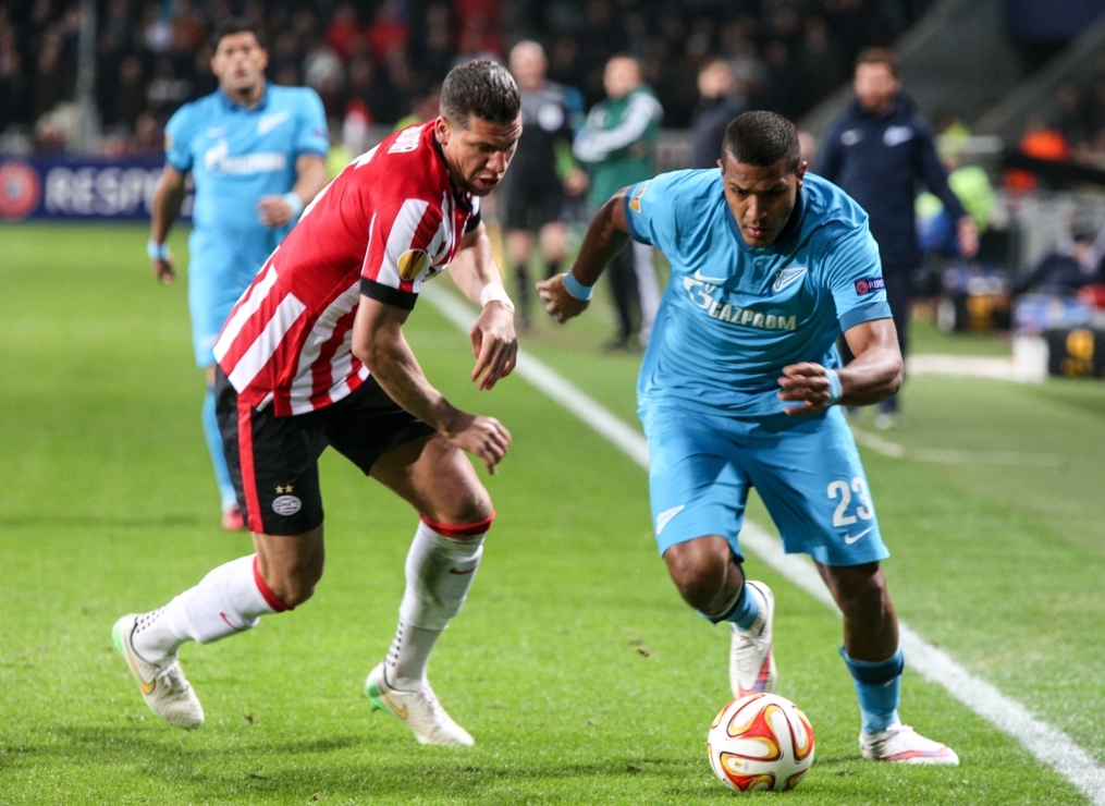 Лига Европы УЕФА, ПСВ — «Зенит»