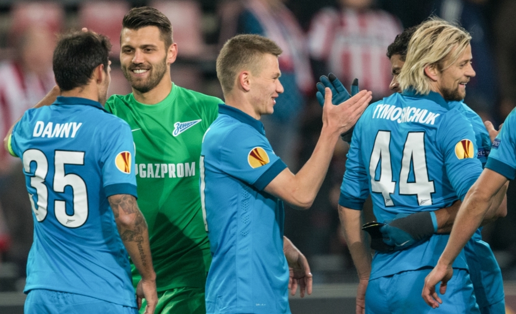 Лига Европы УЕФА, ПСВ — «Зенит»