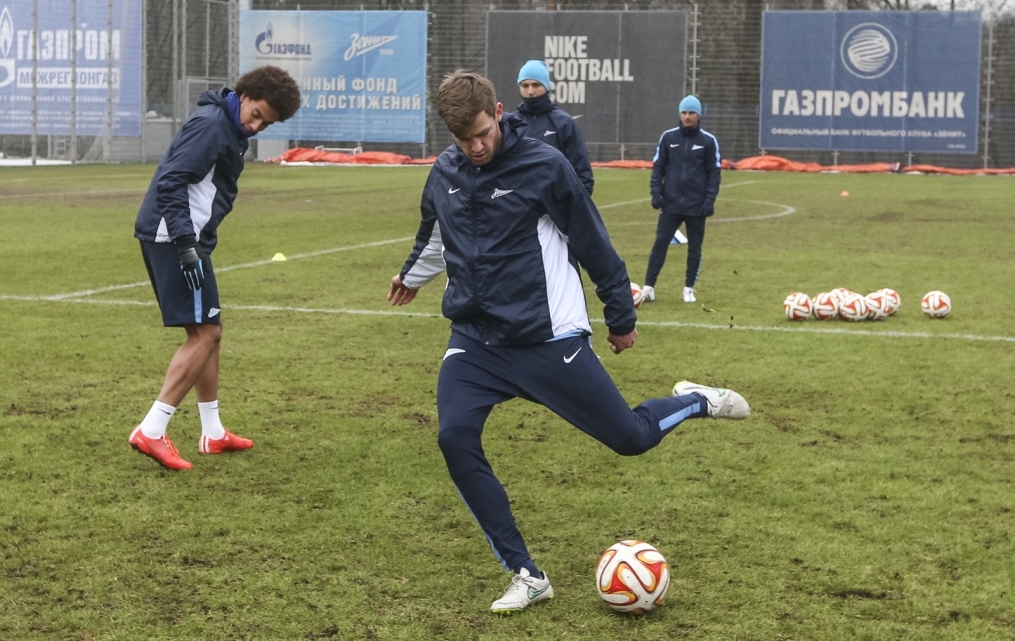 Открытая тренировка «Зенита» перед матчем Лиги Европы УЕФА, «Зенит» — ПСВ