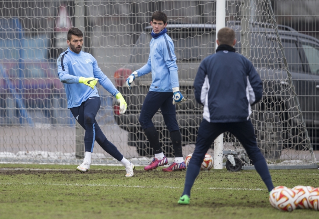 Открытая тренировка «Зенита» перед матчем Лиги Европы УЕФА, «Зенит» — ПСВ